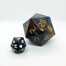 Load image into Gallery viewer, 'Andromeda Table Strainer' Dragon Sized D20 - Chronicle