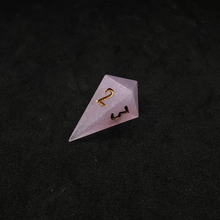 Load image into Gallery viewer, 'Astilbe' 8 Piece Resin DND Dice Set - Chronicle