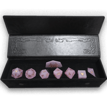 Load image into Gallery viewer, 'Astilbe' 8 Piece Resin DND Dice Set - Chronicle