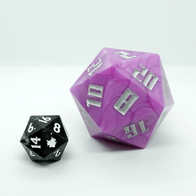 Load image into Gallery viewer, 'Bubblegum Blow' Dragon Sized D20 - Chronicle