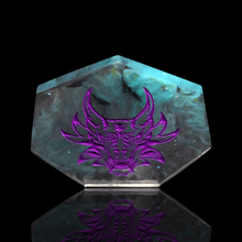 Load image into Gallery viewer, 'Caladium' 8 Piece Resin DND Dice Set - Chronicle