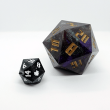 Load image into Gallery viewer, 'Purple Pachyderm' Dragon Sized D20 - Chronicle
