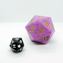 Load image into Gallery viewer, 'Rotund Royal' Dragon Sized D20 - Chronicle