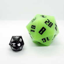Load image into Gallery viewer, 'Second Splice' Dragon Sized D20 - Chronicle