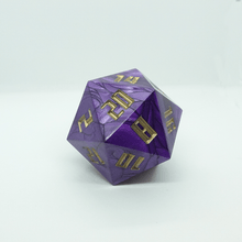 Load image into Gallery viewer, 'Wide Warlock' Dragon Sized D20 - Chronicle