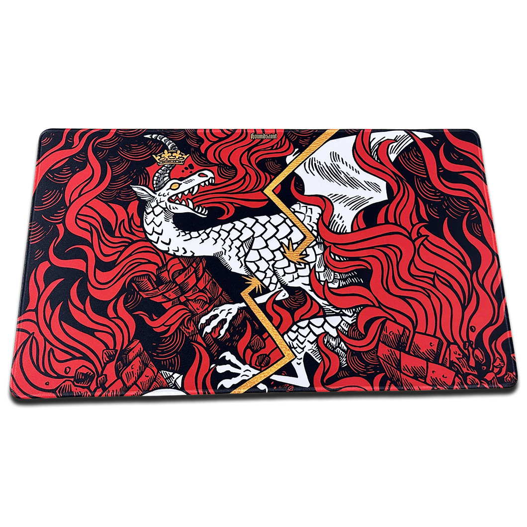 White Dragon Playmat