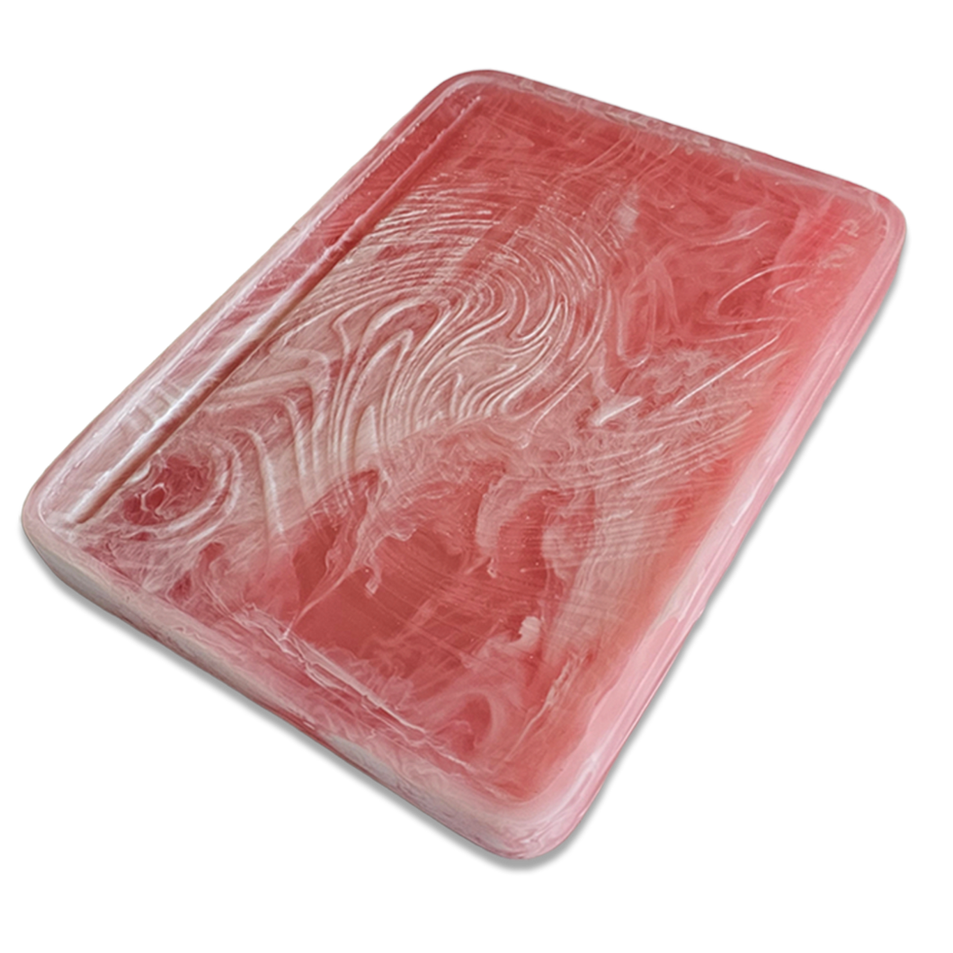(PREORDER) Handpoured Resin Texture Palette & Rolling Tray