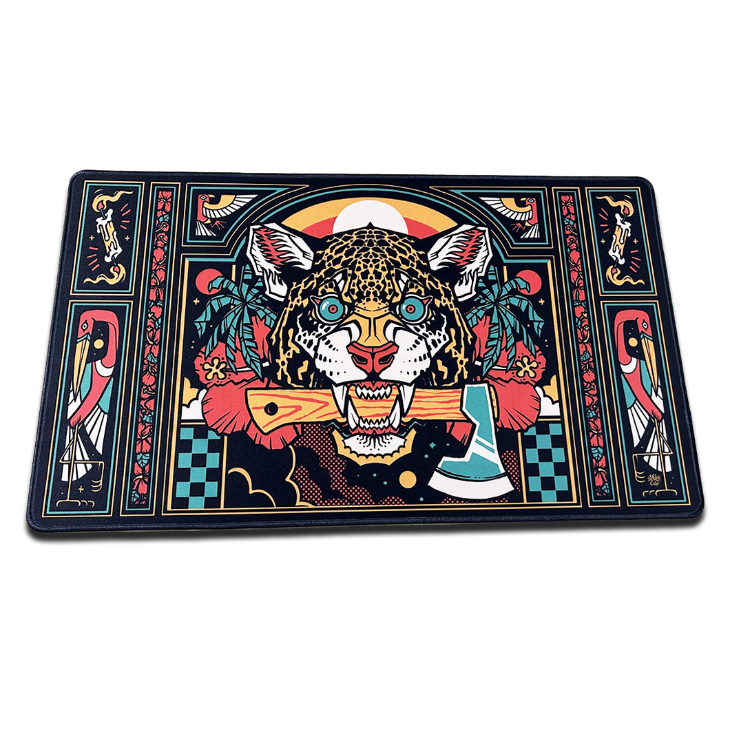 Wish You Were Here Jaguar Playmat