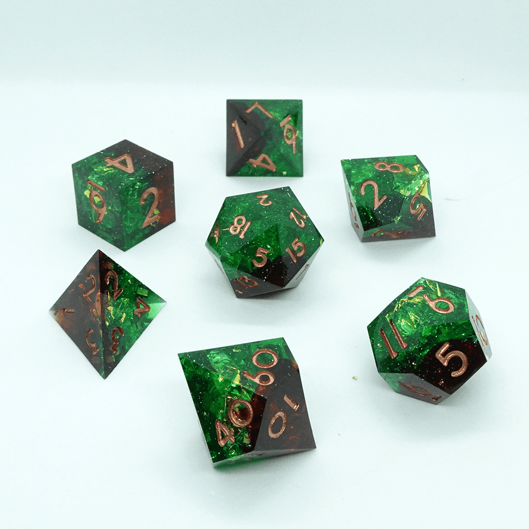 'Arbor' Sharp Resin Dice Set - Chronicle