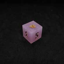 Load image into Gallery viewer, &#39;Astilbe&#39; 8 Piece Resin DND Dice Set - Chronicle
