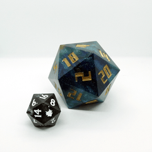 Load image into Gallery viewer, &#39;Brobdingnang Galaxy&#39; Dragon Sized D20 - Chronicle
