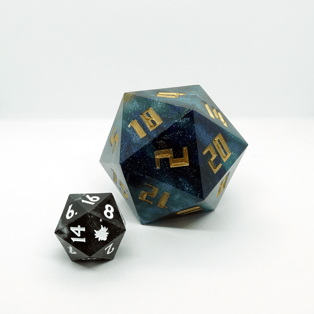 'Brobdingnang Galaxy' Dragon Sized D20 - Chronicle