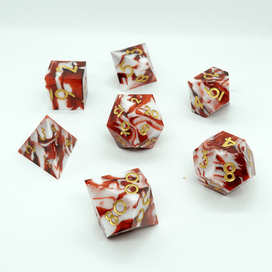 'Candy' Sharp Resin Dice Set - Chronicle