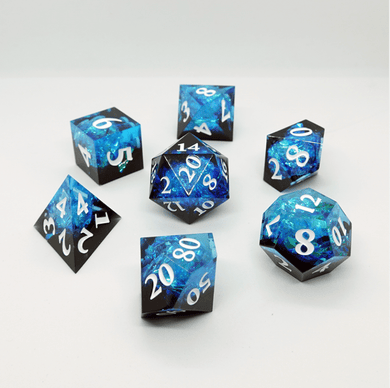 'Depths' Sharp Resin Dice Set - Chronicle