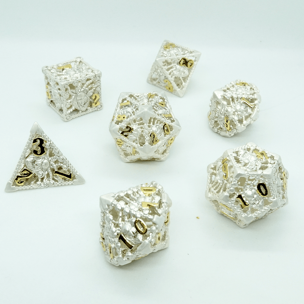 'Immaculate Beholden' Metal Dice Set - Chronicle