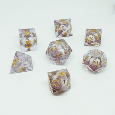 Molten Constellation Liquid Core Dice Set - Chronicle