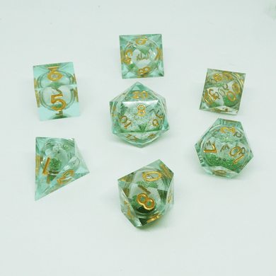 Molten Dragonscale Liquid Core Dice Set - Chronicle