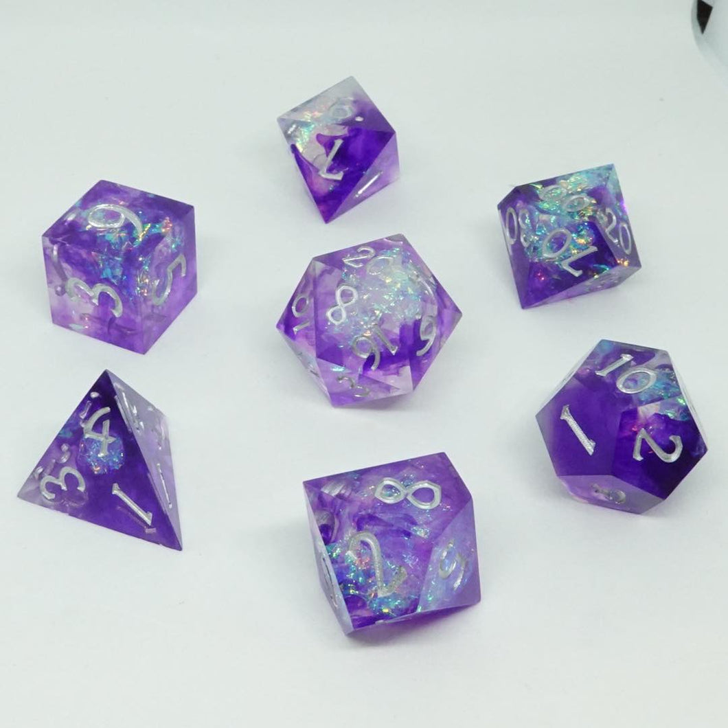 Molten Galaxy Liquid Core Dice Set - Chronicle