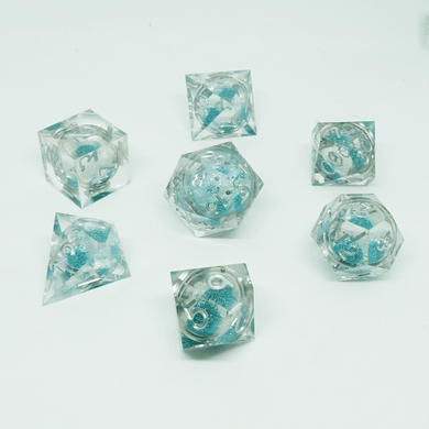 Molten Rainshard Liquid Core Dice Set - Chronicle