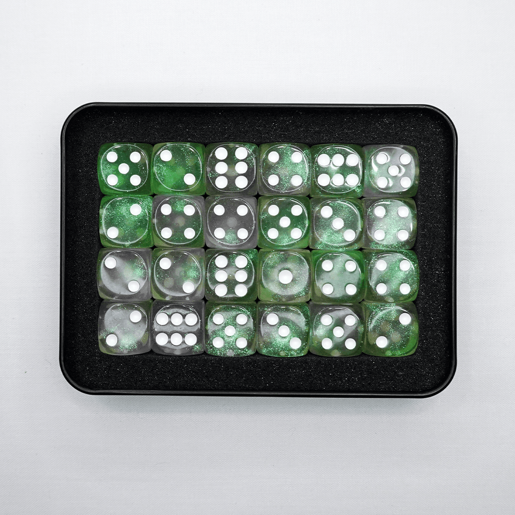 (Multiple Styles) Player's Choice Resin D6 Dice Set - Chronicle