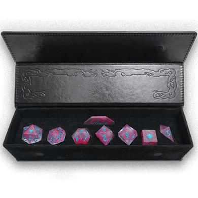 'Oxalis' 8 Piece Resin DND Dice Set - Chronicle