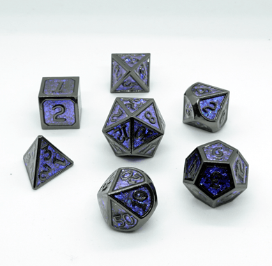 'Phase' Metal Dice Set - Chronicle