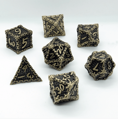 'Ronin' Metal Dice Set - Chronicle