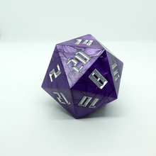 Load image into Gallery viewer, &#39;Warlock&#39;s Apprentice&#39; Dragon Sized D20 - Chronicle
