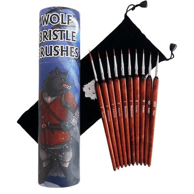 Wolf Bristle Brush Set - Chronicle