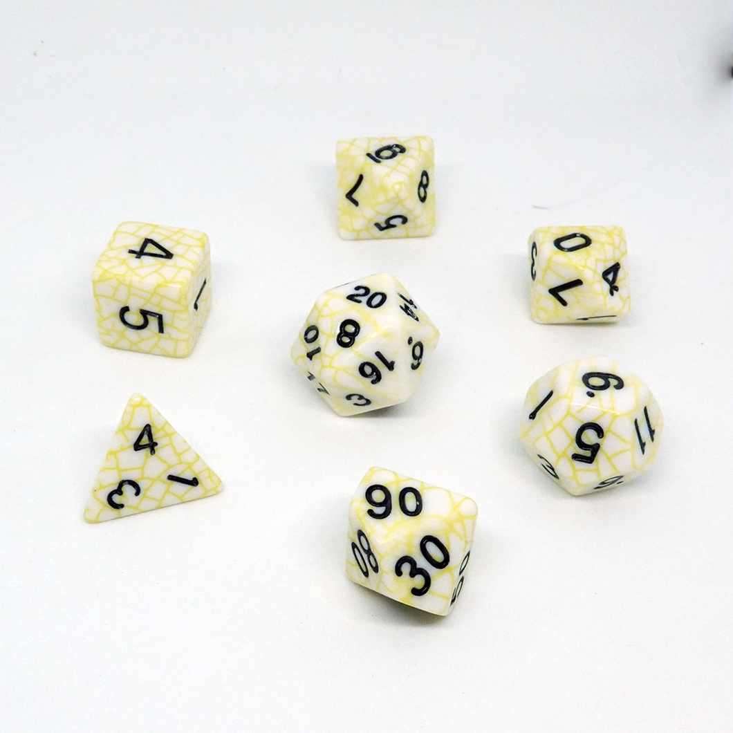 Anaconda Scales' Resin Dice Set