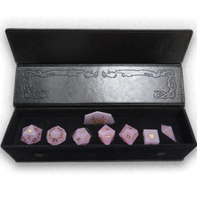 Load image into Gallery viewer, &#39;Astilbe&#39; 8 Piece Resin DND Dice Set
