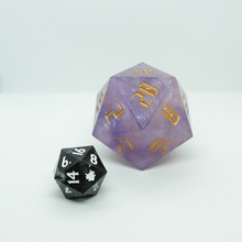 Load image into Gallery viewer, &#39;Colossal Quartz&#39; Dragon Sized D20
