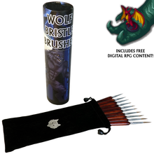 Load image into Gallery viewer, (Final stock!) MKI Wolf Bristle Brush Set
