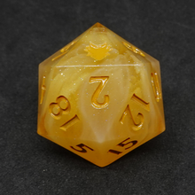 Load image into Gallery viewer, &#39;Zinnia&#39; 8 Piece Resin DND Dice Set
