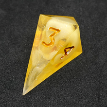 Load image into Gallery viewer, &#39;Zinnia&#39; 8 Piece Resin DND Dice Set
